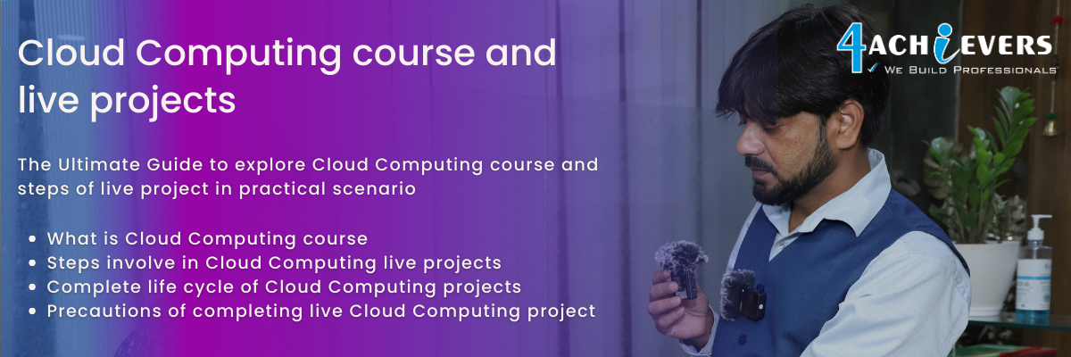 Cloud Computing course and live projects