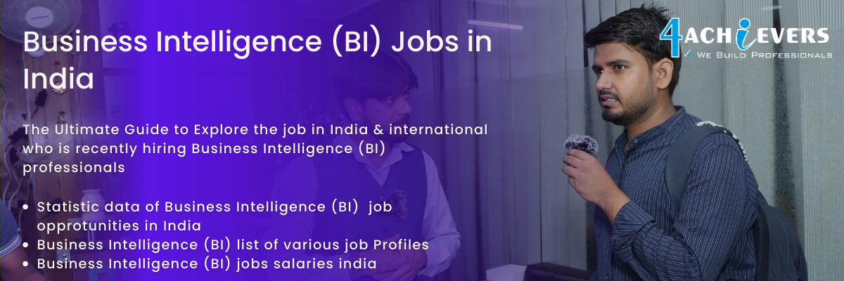 Business Intelligence (BI) Jobs in India