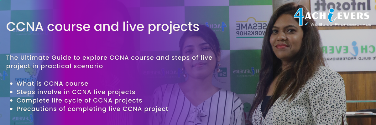 CCNA course and live projects