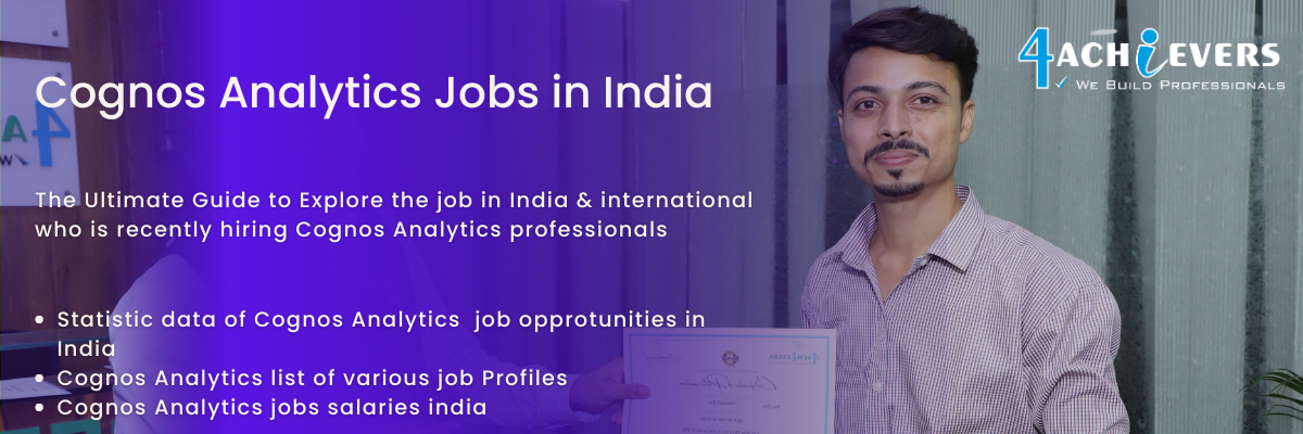 Cognos Analytics Jobs in India