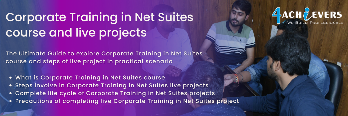 Corporate Training in Net Suites course and live projects
