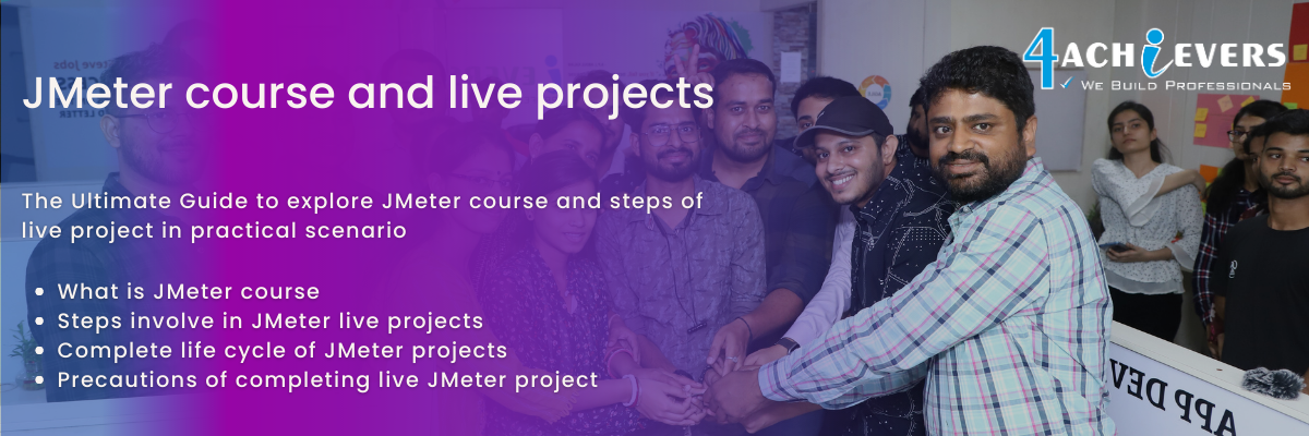 JMeter course and live projects