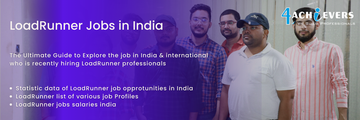LoadRunner Jobs in India