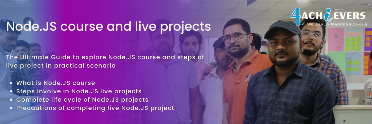 Node.JS course and live projects