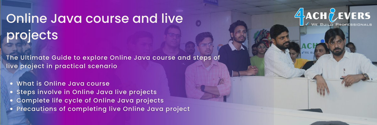 Online Java course and live projects