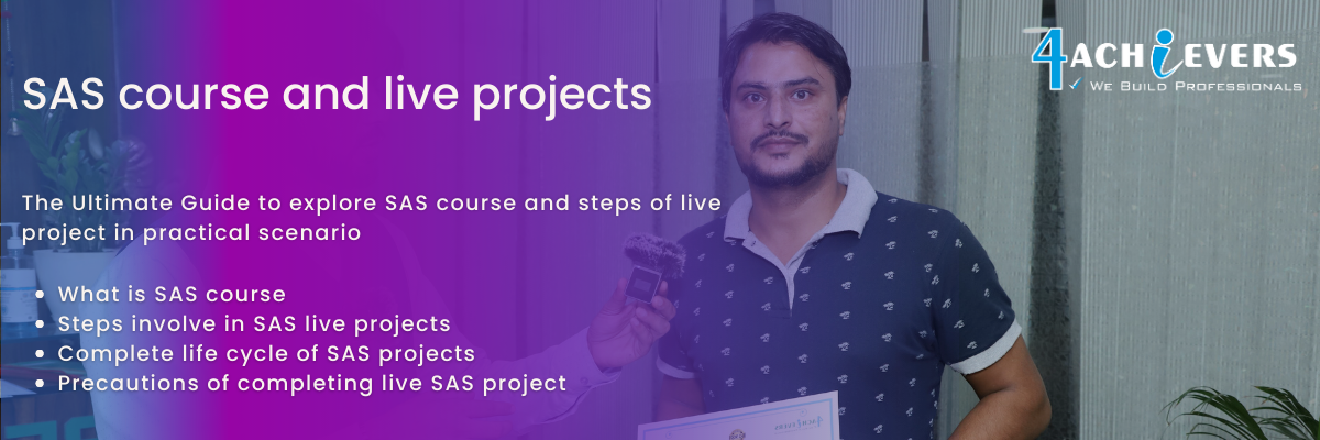 SAS course and live projects