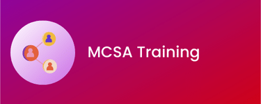 MCSA Certification Training