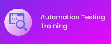 Automation Testing Certification Training