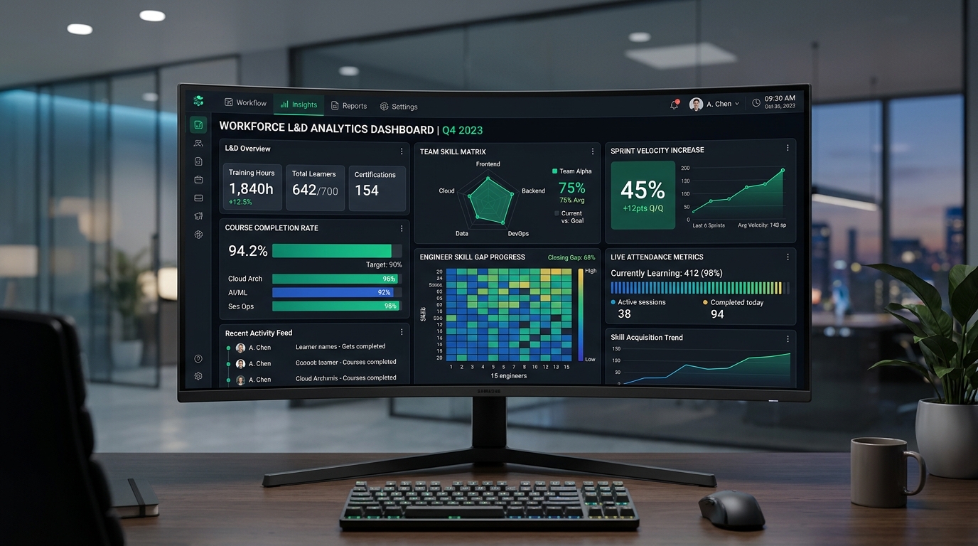Workforce L&D Analytics Dashboard