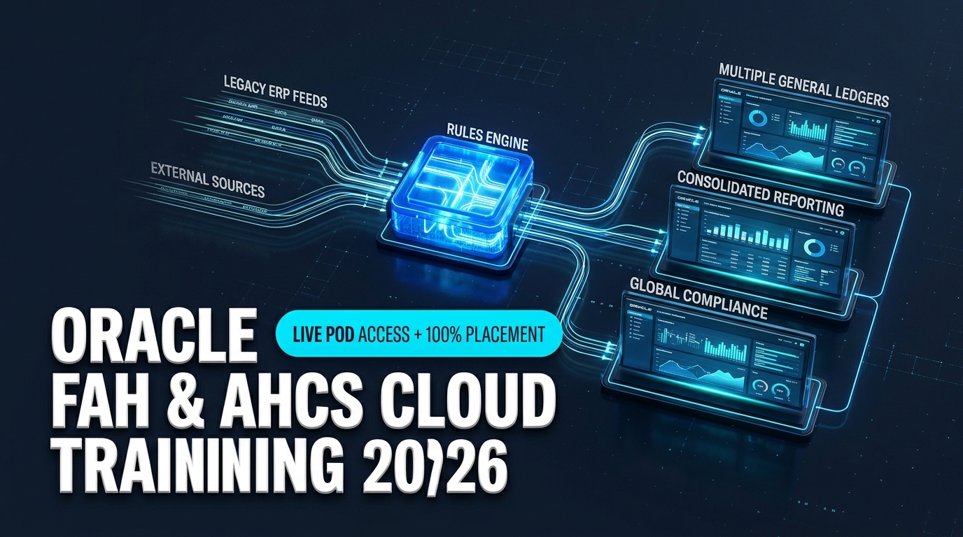 Oracle Fusion Accounting Hub FAH and AHCS Cloud Architecture 2026