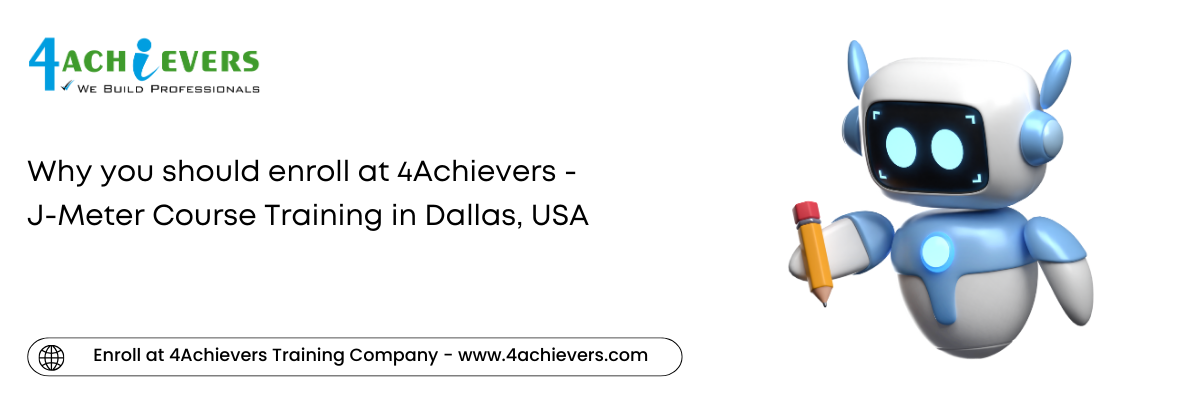 Why you should enroll at 4Achievers - J-Meter Course Training in the Dallas, USA