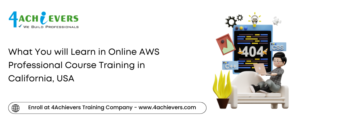 What You will Learn in Online AWS Professional Course Training in the California, USA