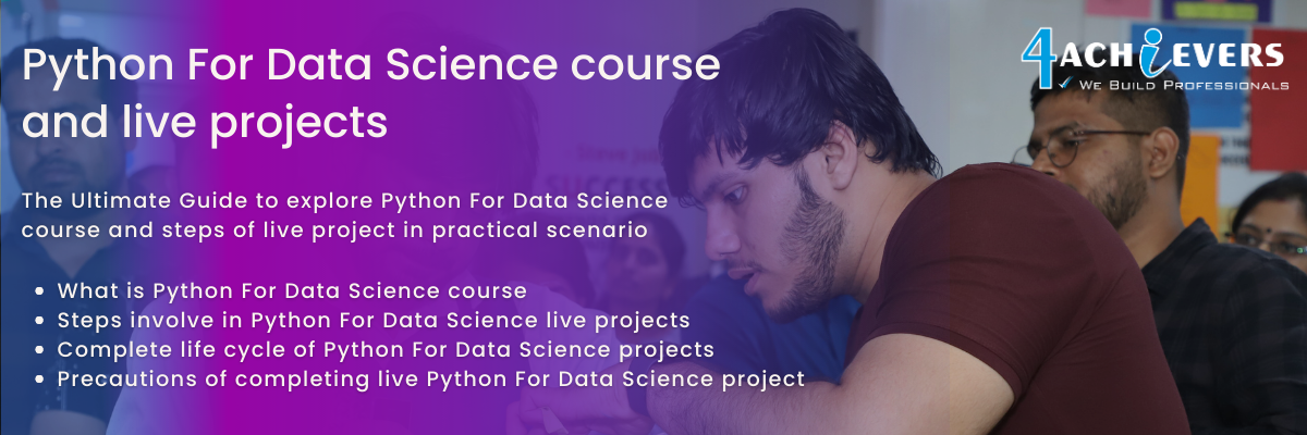 Python For Data Science course and live projects