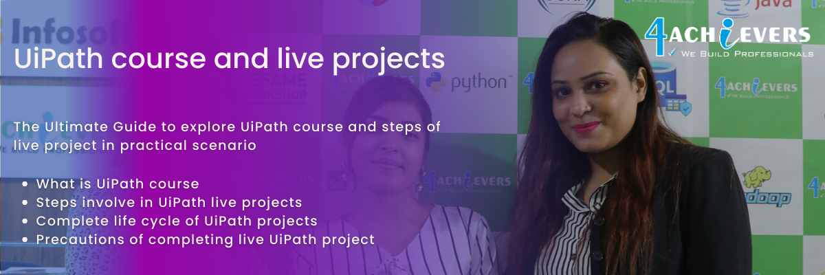 UiPath course and live projects