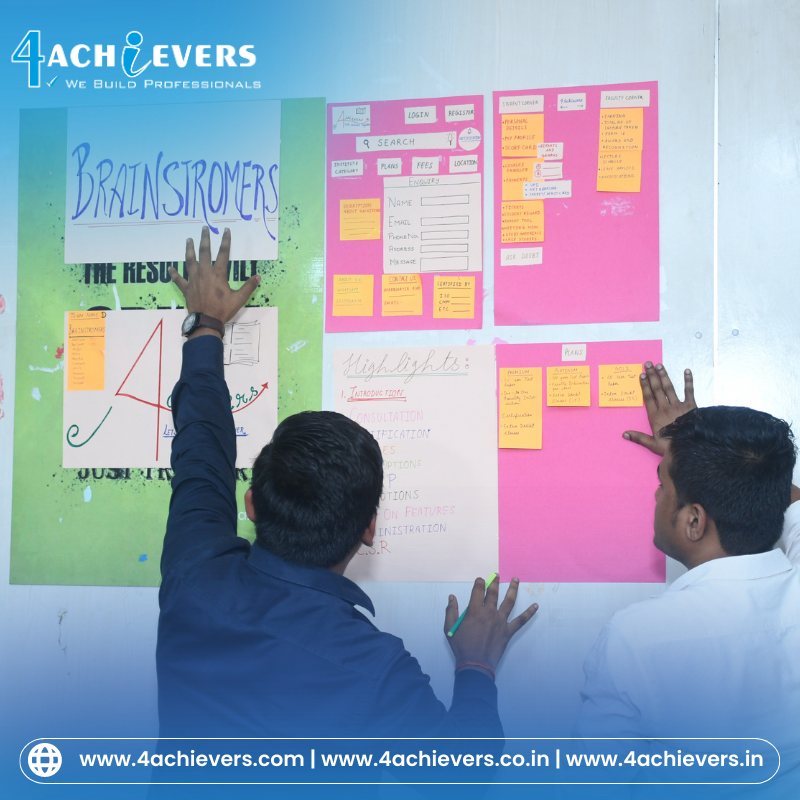 Business Analyst Agile Activity - Student participation at 4Achievers