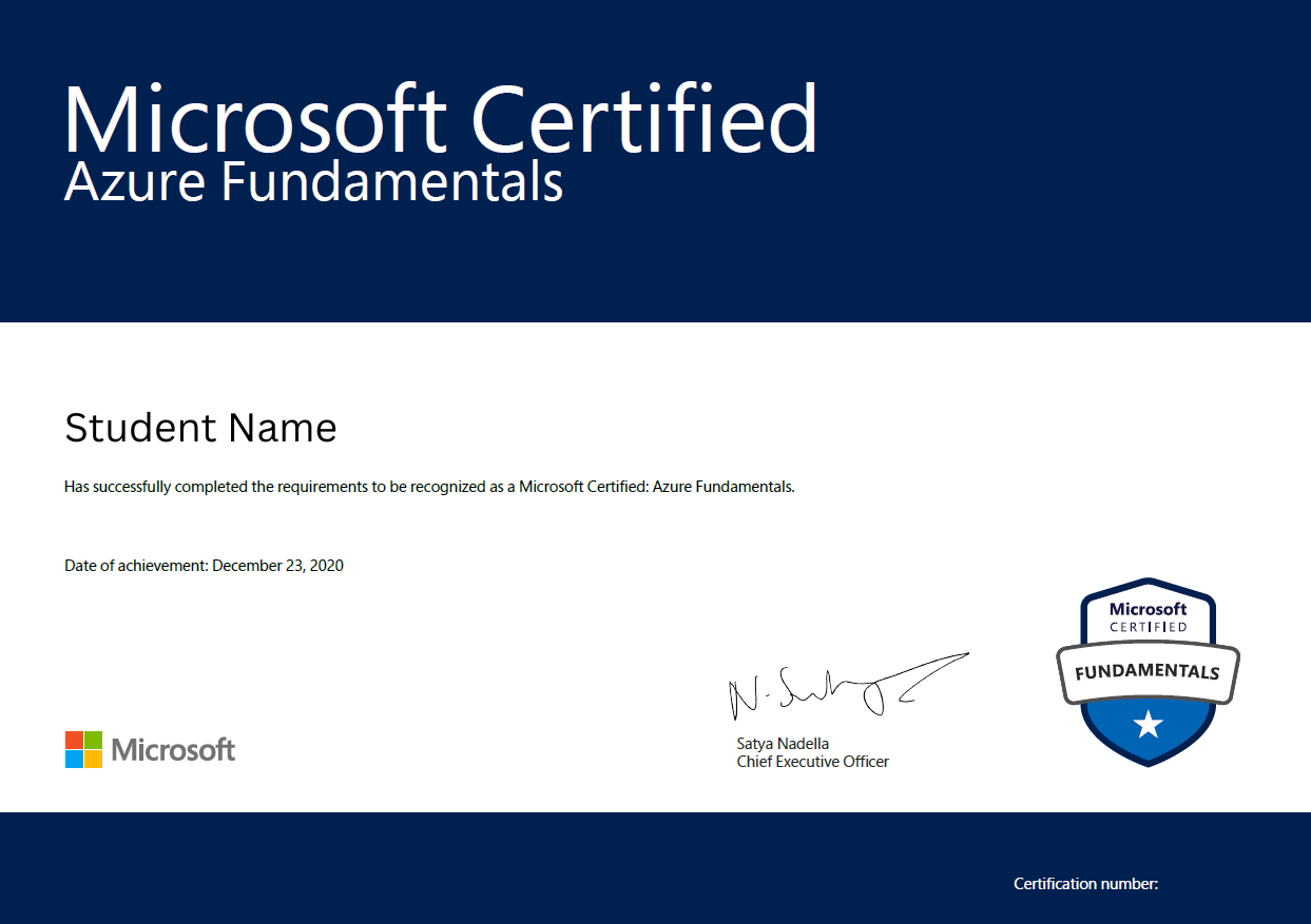 Data Science Foundation Course Microsoft certificate 