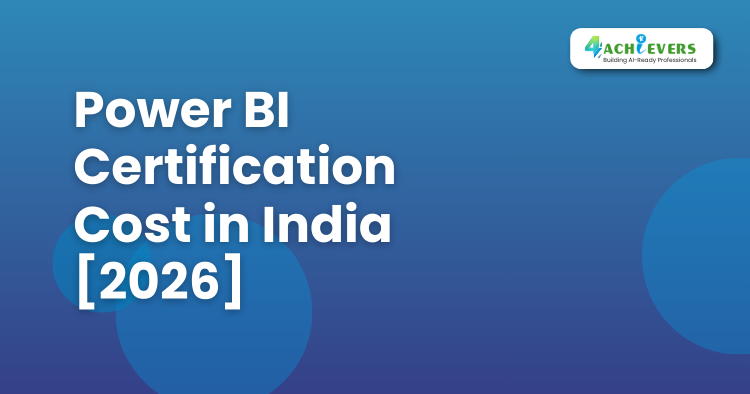Power BI Certification Cost in India [2025] - Power BI Training in Noida Tutorial