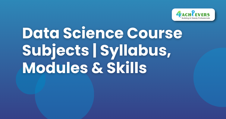 Data Science Course Fees in India | Duration, Cost & Institutes - data science course fees in india Tutorial