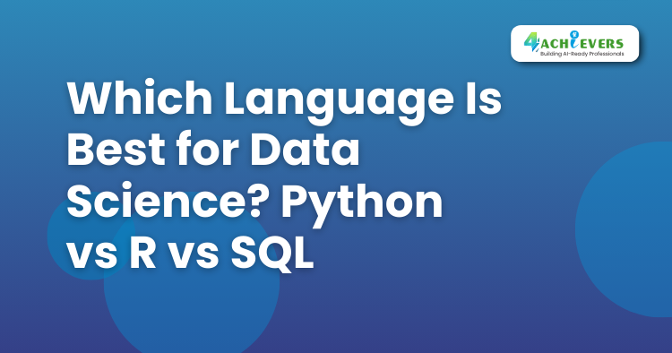 Data Science Programming Languages | Top Languages to Learn - data science programming languages Tutorial