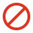 blocked icon
