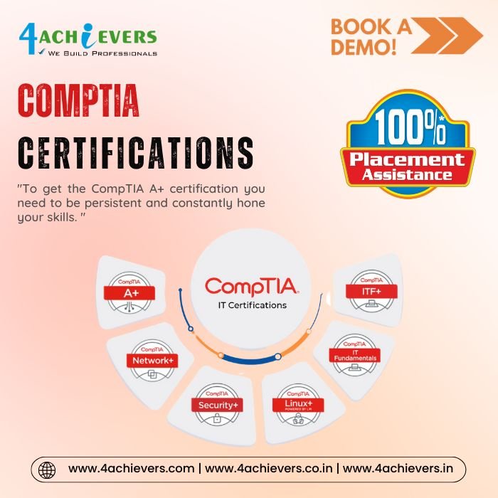 Advance your career with our CompTia Certifications courses, offering hands-on experience and practical knowledge