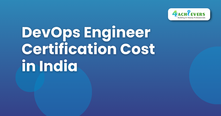DevOps Engineer Certification Cost in India - DevOps Online Training Tutorial