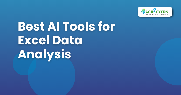 Best AI Tools for Excel Data Analysis - Data Analyst Training in Delhi Tutorial