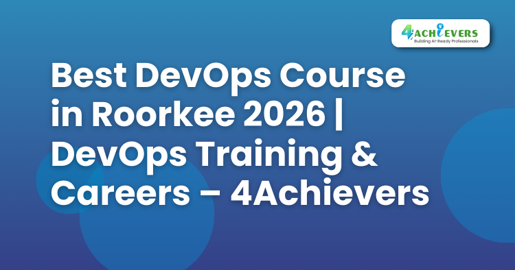 Best AWS Cloud Course in Roorkee 2026 – Career Scope, Salary, Syllabus & Future - Best AWS Cloud Course in Roorkee 2026 Tutorial