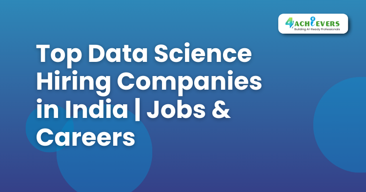 Data Science Job Opportunities in India | Roles, Salary & Growth - data science job opportunities in india Tutorial