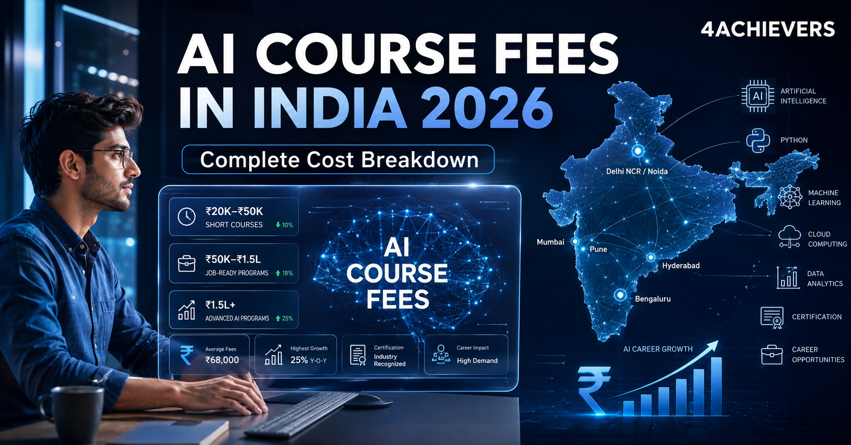 AI Course Fees in India 2026 | Cost, Duration & Career Options - AI course fees Tutorial