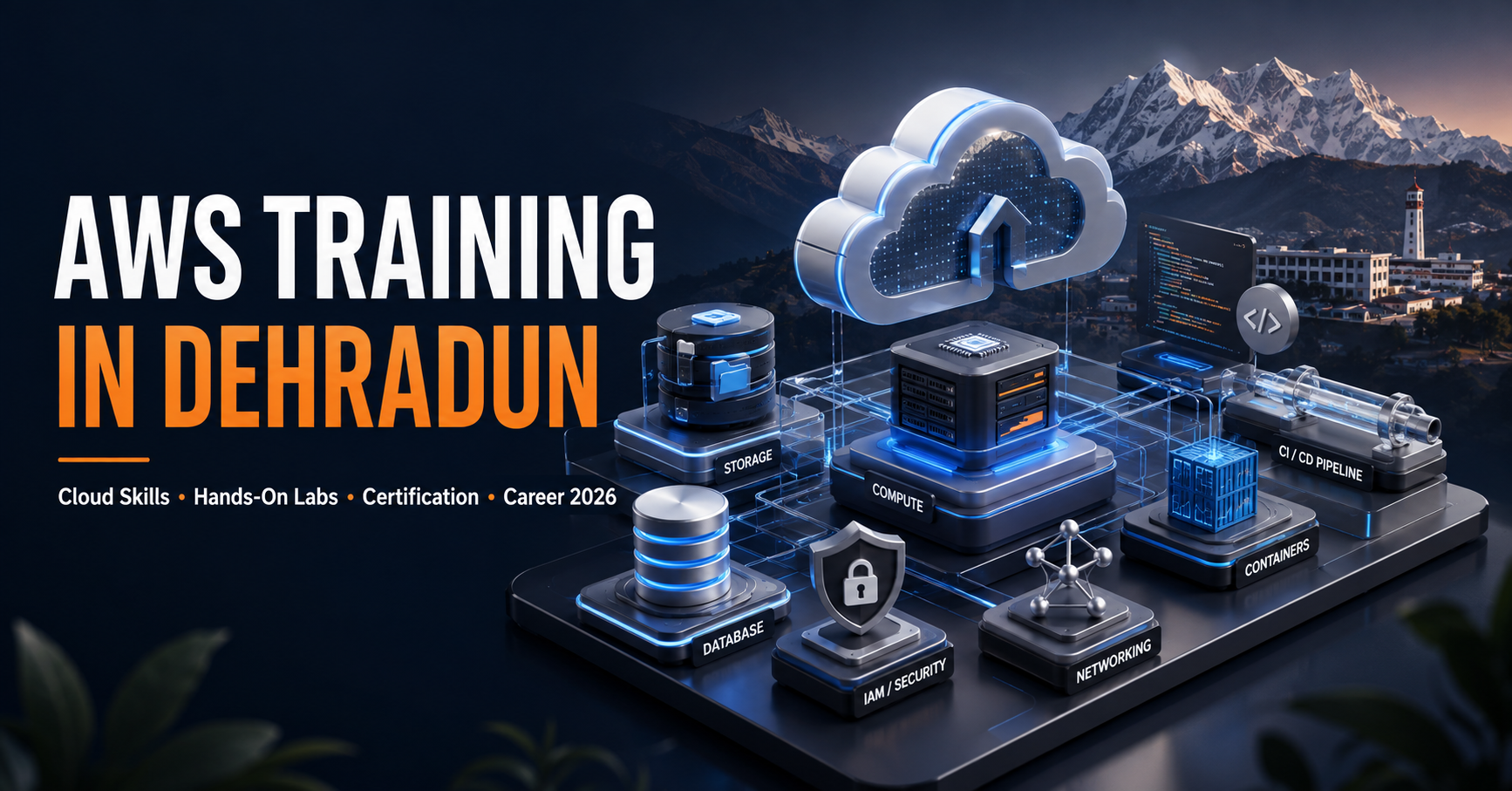 AWS Training in Dehradun 2026 | Course, Fees, Labs & Career - aws course in dehradun Tutorial