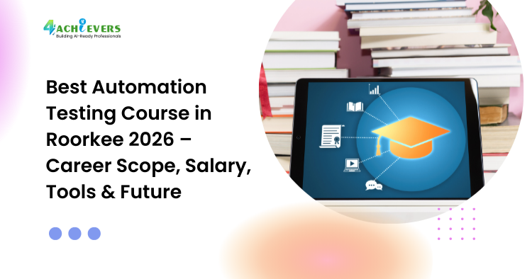 Best Automation Testing Course in Roorkee 2026 – Career Scope, Salary, Tools & Future - Best Automation Testing Course in Roorkee 2026 Tutorial