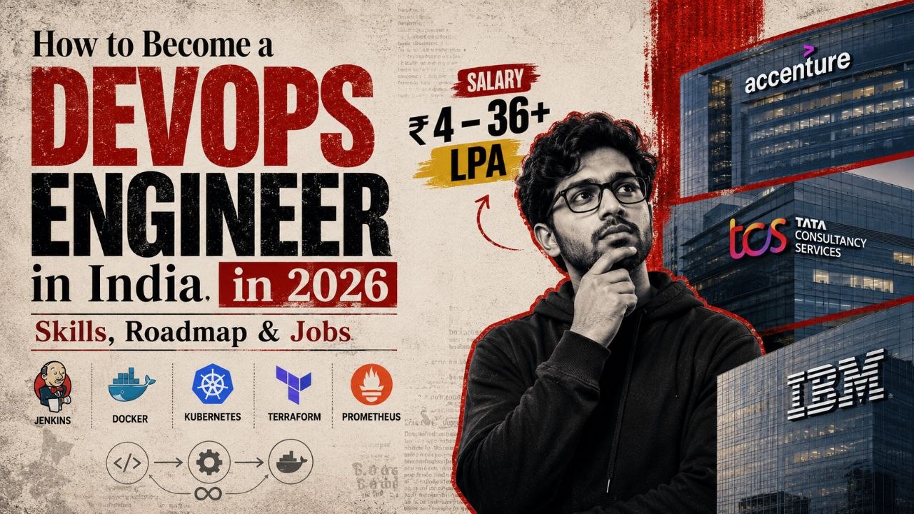 How to Become a DevOps Engineer in India in 2026: Skills, Roadmap & Jobs - how to become a devops engineer in india Tutorial