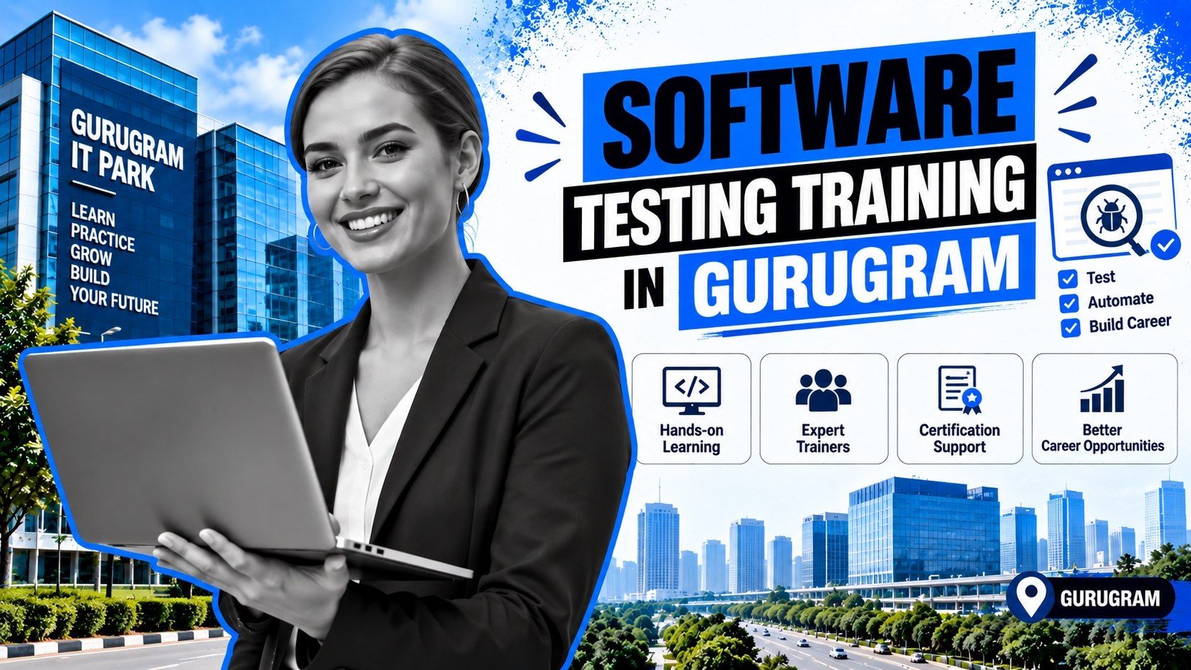 Software Testing Courses in Gurugram with 100% Placement | QA Automation Training — 4Achievers - software testing courses in gurugram Tutorial