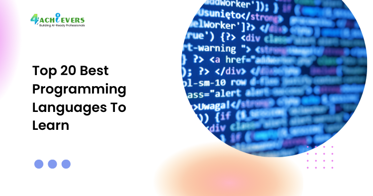 Top 20 Best Programming Languages To Learn - top 20 best programming languages to learn Tutorial